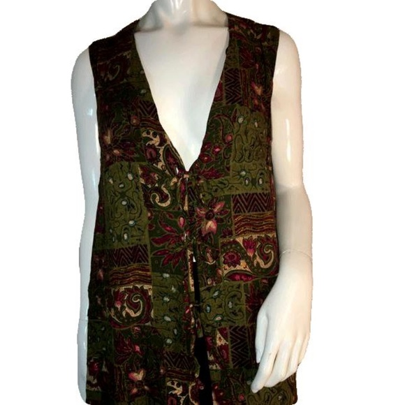 H.P. Fashions Smock Style Top Size 18 (SKU 000205) - Picture 3 of 5